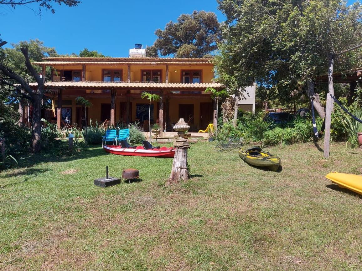 Casas E Apartamentos Da Praia, Lapinha Na Beira Do Lago Santana Do Riacho Exterior foto