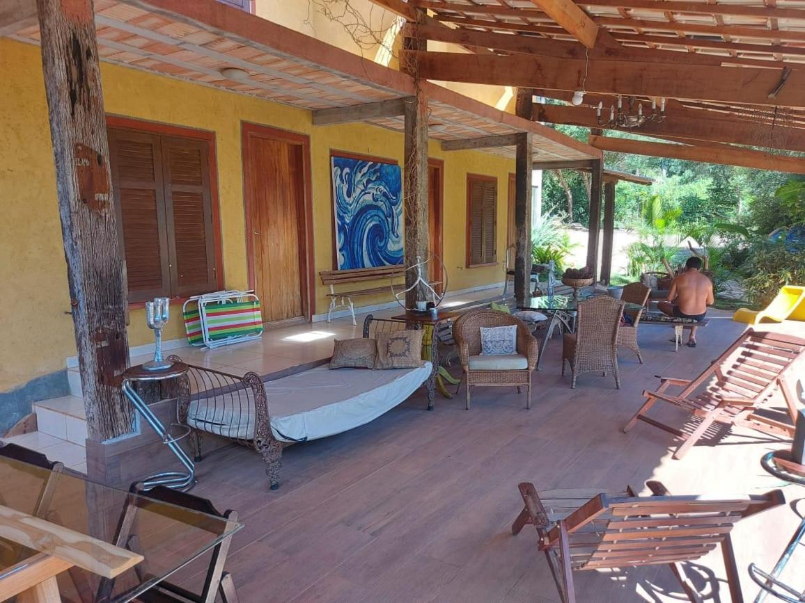 Casas E Apartamentos Da Praia, Lapinha Na Beira Do Lago Santana Do Riacho Exterior foto