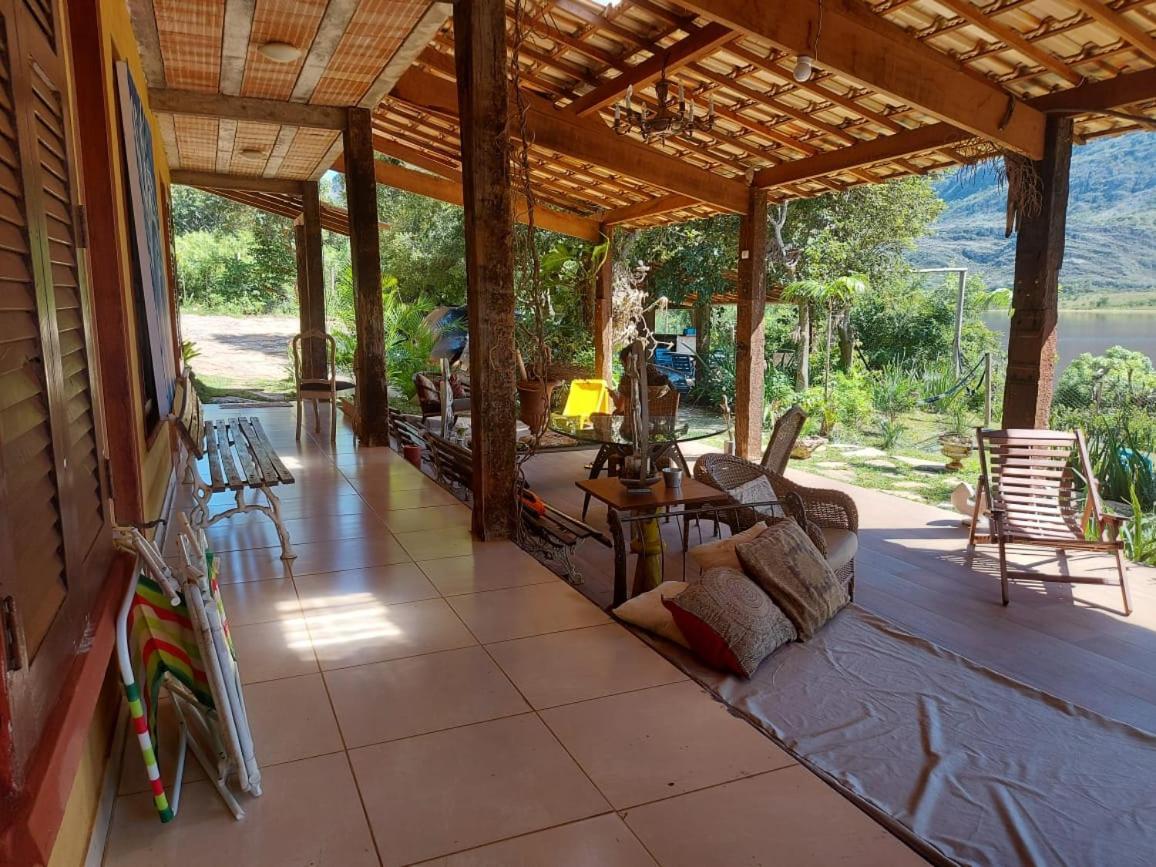 Casas E Apartamentos Da Praia, Lapinha Na Beira Do Lago Santana Do Riacho Exterior foto